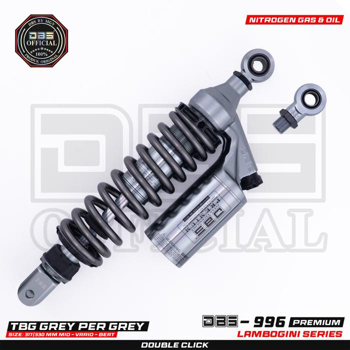 PROMO DBS 996 LAMBOGINI SERIES DOUBLE KLIK SHOCK BELAKANG MIO BEAT SCOOPY VARIO125/150 VARIO110 MIOJ MIOM3 MIOSOUL GT FINO GENIO XEON X-RIDE MIO SPORTY SCOOPY FI BEAT FI - OTO EXPRESS Harga 1,266,000 rupiah*Gratis Ongkir