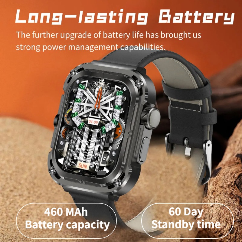 【HET REA】 Ny Z85 MAX Smart Watch 3 i 1 Herr Kvinnor Puls Blodtrycksövervakning Bluetooth-kompatibel Smartwatch Kompatibel för Android IOS Me_voghion.com