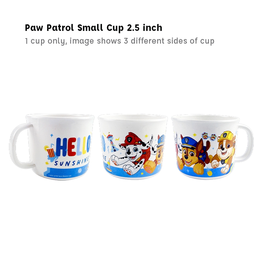 Kidztime x Paw Patrol New Bamboo Melamine Dinnerware Set Tableware - Plate / Bowl / Cutlery / Cup