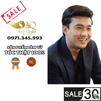 ⚡FREESHIP⚡Mái hói nam tóc thật 100%
