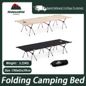 HiddenWild Portable Camping Bed Cot - Ultralight and Comfortable