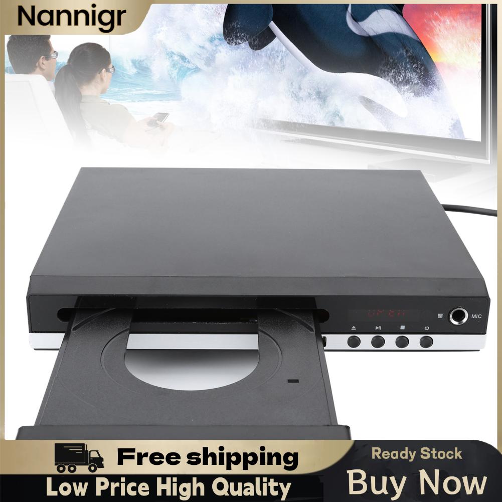 Nannigr Trang chủ Đầu DVD USB Đa phương tiện Digital DVD TV Hỗ trợ HDMI CD SVCD VCD MP3
