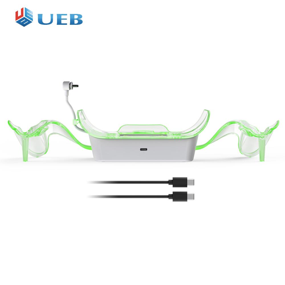 Trạm Sạc tay cầm điều khiển với 2 pin sạc cho Meta Quest 3S/Quest 3/Quest 2