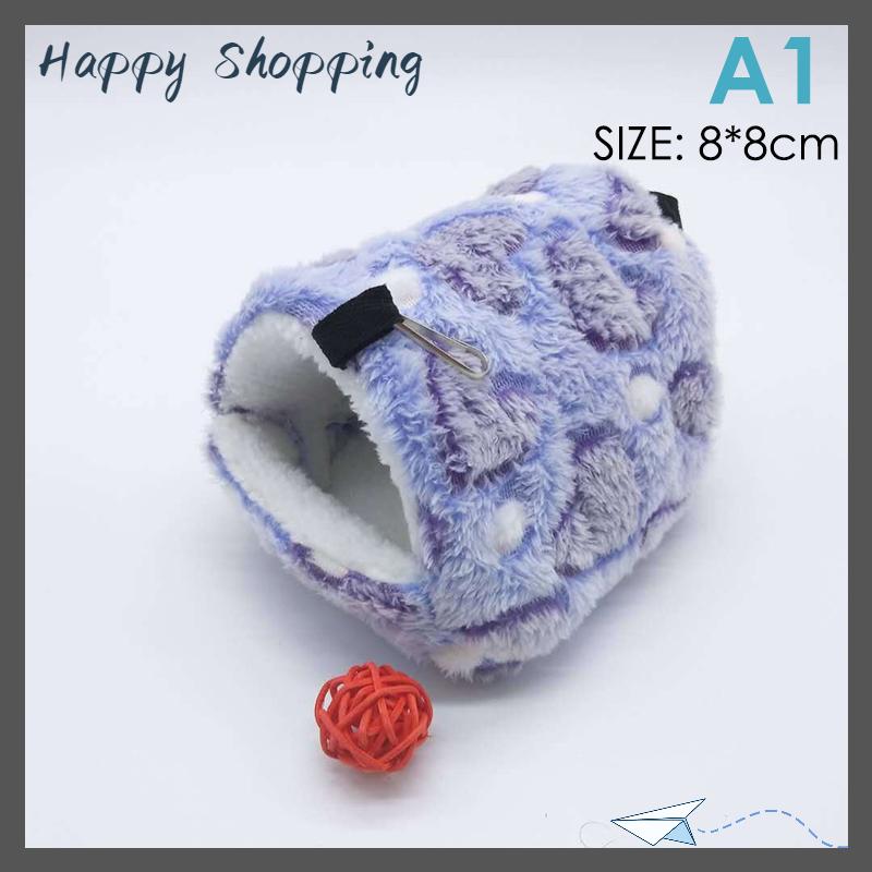 [THS Store] COD Hamster ấm giường mềm và nhà động vật gặm nhấm lồng chuột bông guinea lợn phụ kiện - 2