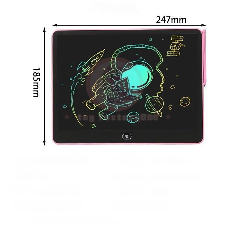 16 Inch LCD Electronic Writing Tablet Drawing Pad Erasable Tablet Digital Notepad for Kids - Reusable 200000 Times