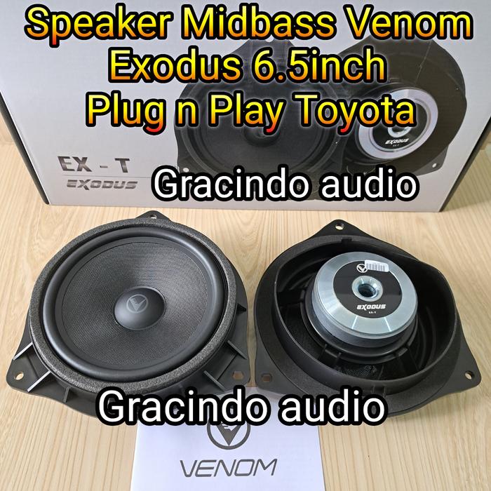 PROMO SPEAKER MIDBASS VENOM EXODUS 6.5INCH PLUG N PLAY PINTU MOBIL TOYOTA FORTUNER VNT VRZ GR VENOM - TOKO PERKAKAS001 Harga  2,680,000 Ringgit*Penghantaran Percuma