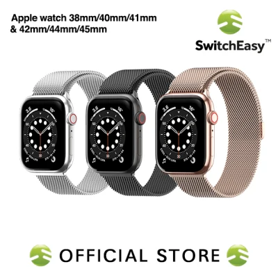 Switcheasy Mesh Stainless Steel Watch Loop for Apple watch 38mm/40mm/41mm & 42mm/44mm/45mm