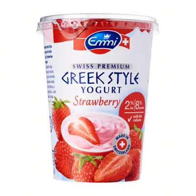 Emmi Greek Style Yoghurt Strawberry - 450G