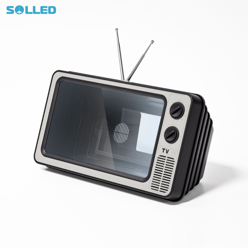 12" Retro TV Amplifier Phone Screen Magnifier Mobile Phone Magnifying Screen Smartphone Screen Magnifier For All Smartphones