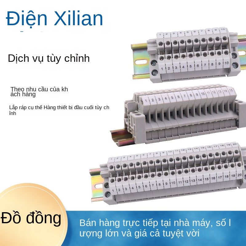 Thanh đánh số ZB4/5/6/8/10/12 – Loại nhãn số nhanh cho cầu đấu UK, kiểu Phoenix, model ZBF5, bản trống (chưa in số) - In ký hiệu (51–60) - ZB5(UK3N)