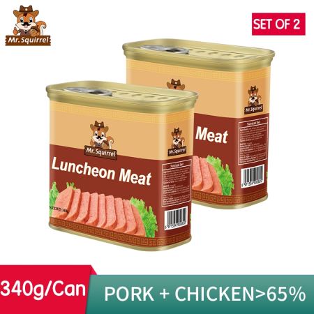 Luncheon Meat Net.Wt 340g/198g Canned Goods on Sale Set OF 2