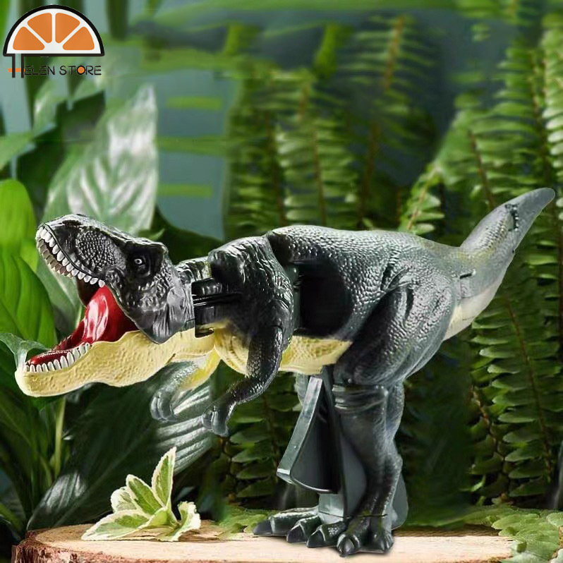 Đồ chơi Báo Chí khủng long HS lắc đầu và lắc trái và phải để dọa mọi người Tyrannosaurus Rex, một đồ chơi giải nén và chơi khăm trẻ em