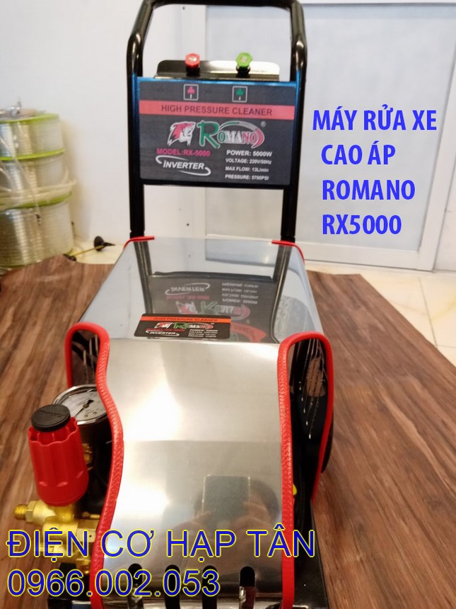 Máy Rửa Xe Cao Áp Romano 4KW RX-5000