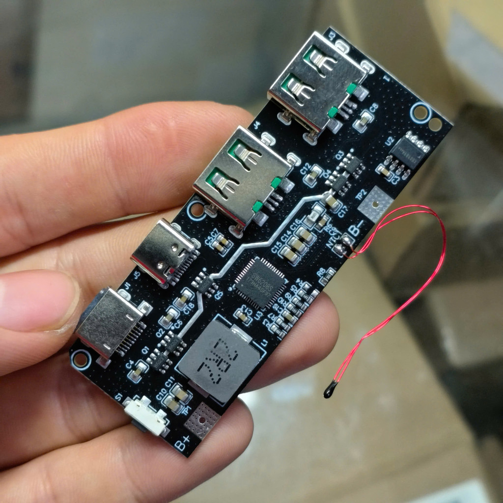 LK247 Mạch Sạc Nhanh Dự Phòng QC5A 22.5W Max Sạc Nhanh 2 Chiều Type-C tích hợp Bảo Vệ pin 3.7v 18650, 21700 pin lipo 10.000mah - 3