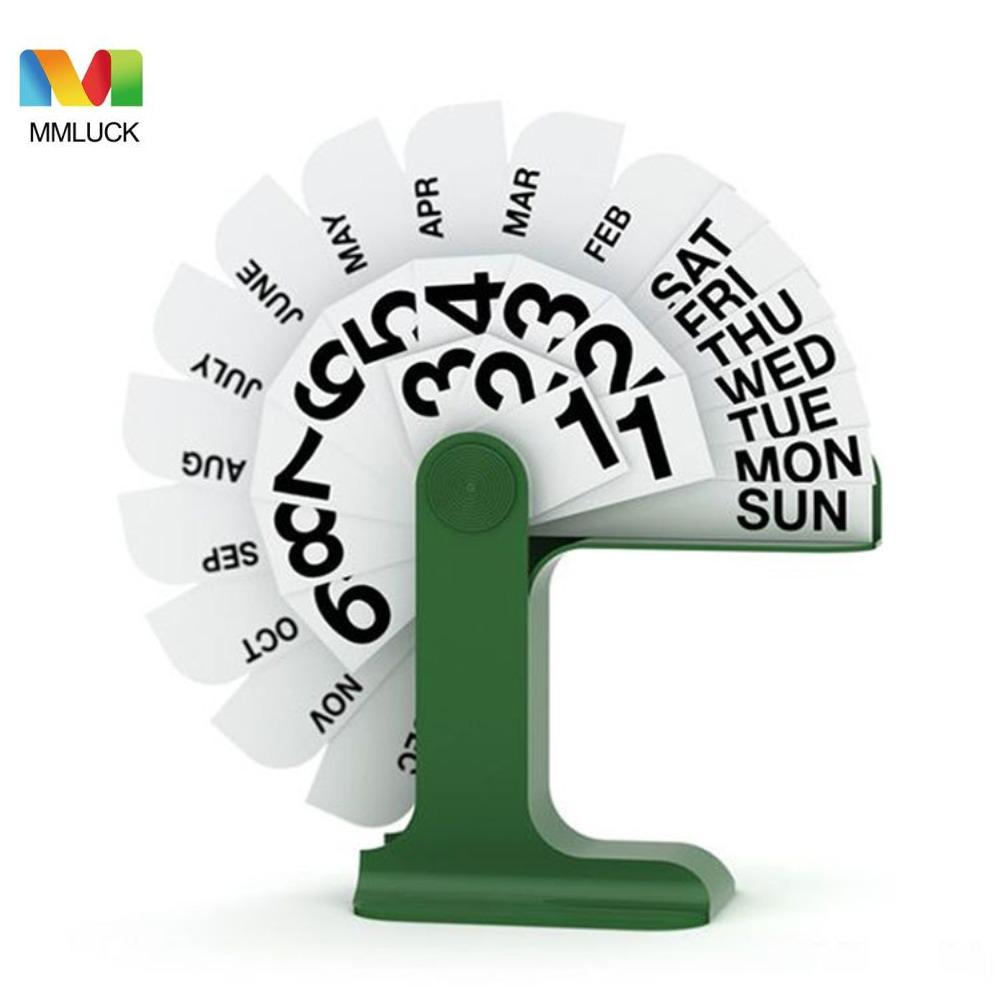lịch để bàn 2025 MMLUCK Đơn giản Lịch để bàn Thiết kế Ins Hiện đại Lịch lật Đồ trang trí bàn Tái sử dụng Nhà