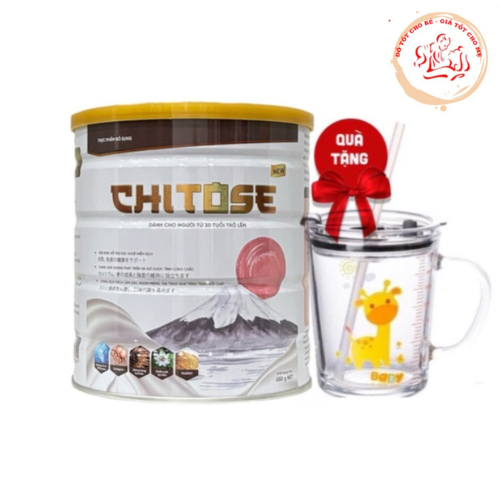 Sữa dinh dưỡng Chitose lon 650g - Sữa dành cho người lớn tuổi số 1 Nhật Bản
