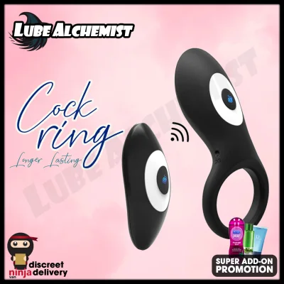 LubeAlchemist™ Delay Cock Ring Wireless Remote Vibrator Controller Extending Excitement Sex Toys For Him Male Adult Toys