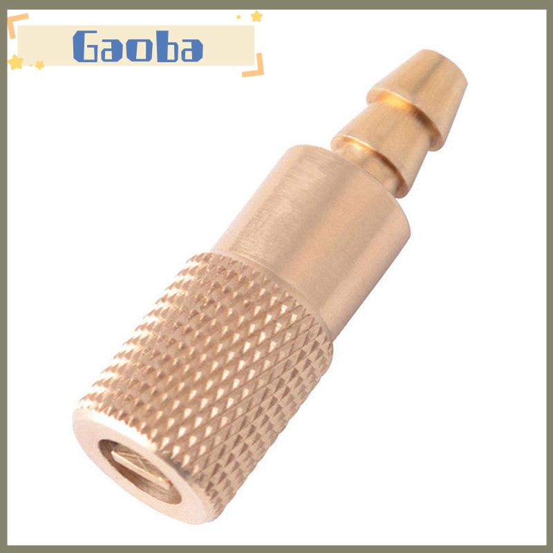 gaoba Xe 6mm lốp lốp Inflator van kết nối lốp máy bơm không khí Chuck van Clip Brass