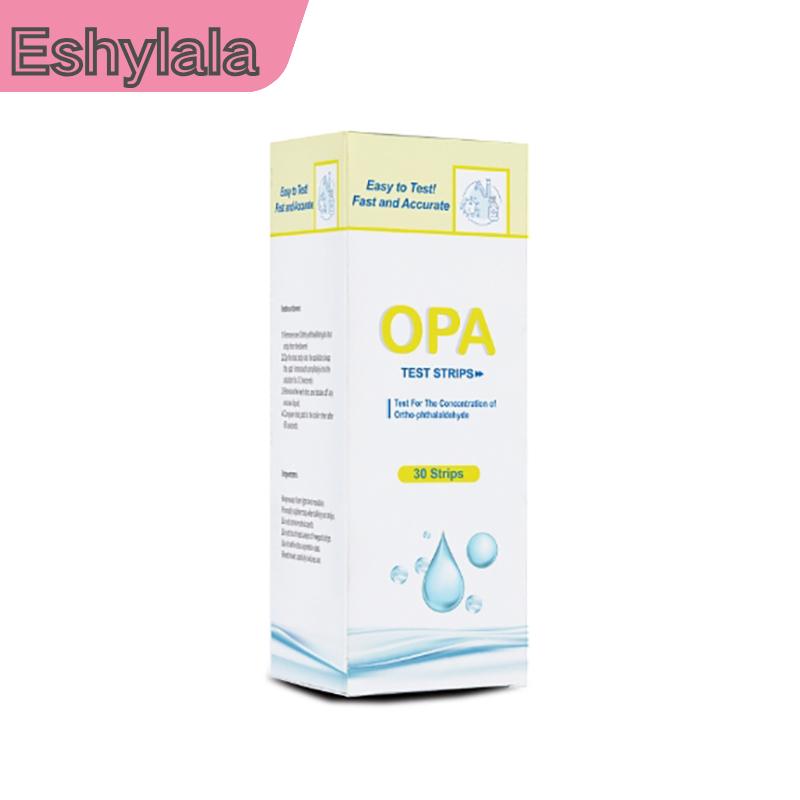 TELV ชุดทดสอบ Opa 30ชิ้นแผ่นทดสอบน้ำแบบแข็งสำหรับน้ำยาปรับผ้านุ่มชุดทดสอบน้ำในสระว่ายน้ำ ราคา 93 บาท*ส่งฟรี