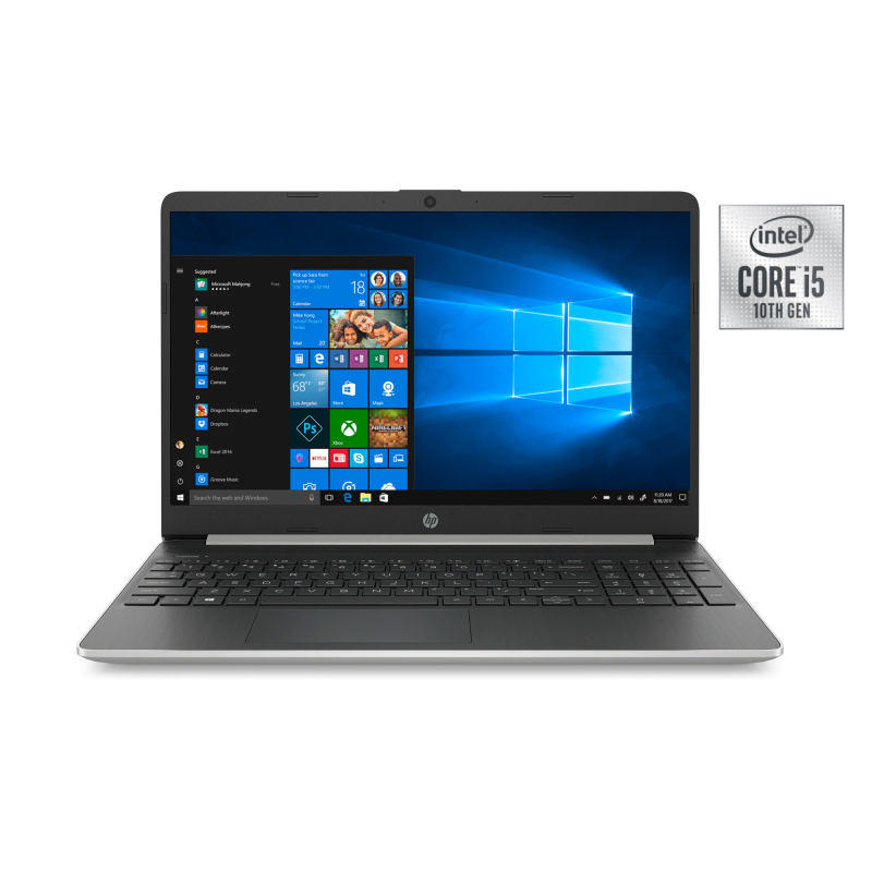 Same day delivery New model 2020 10th Gen HP 15-dy1071wm Notebook Choose 15.6 or 14 Full HD Choose i7-1065G7/i5-1035G1/i3-1005G1 8GB RAM 500/480 GB SSD +HDD option Win 10 Home Natural Silver Win10 1 year warranty Display set clearance