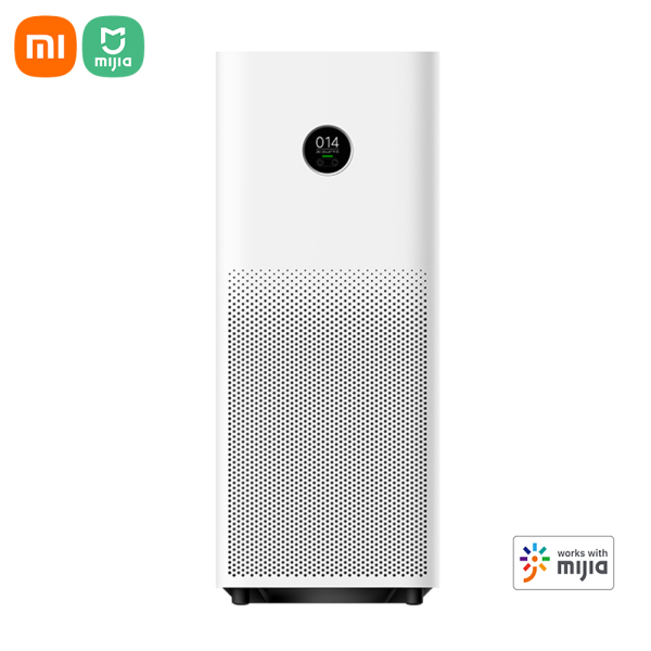 Xiaomi Mijia Air Purifier 4 Pro OLED Touch Screen Negative Ion Air Outlet Formaldehyde Removal Low Noise Air Cleaner APP Control Singapore