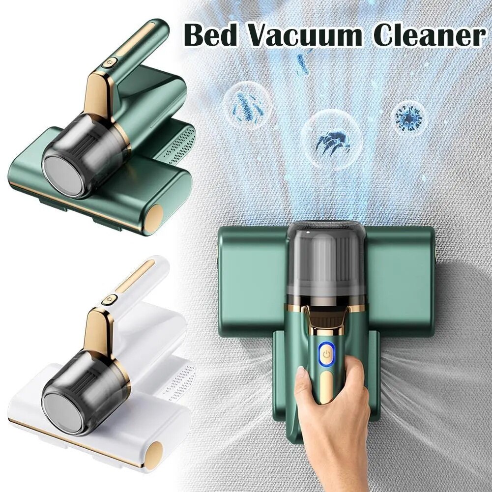 MáY HúT BụI Ga GiườNg/MáY HúT BụI GiườNg NệM DiệT KhuẩN Uv KéP MáY HúT BụI CầM Tay CôNg SuấT Cao 4800mah, MáY TiệT TrùNg SạC KhôNg DâY