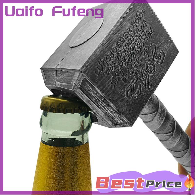Uaifo 1 cái dụng cụ mở chai bia búa đóng chai tay cầm bia hình Thor dụng cụ mở chai bia
