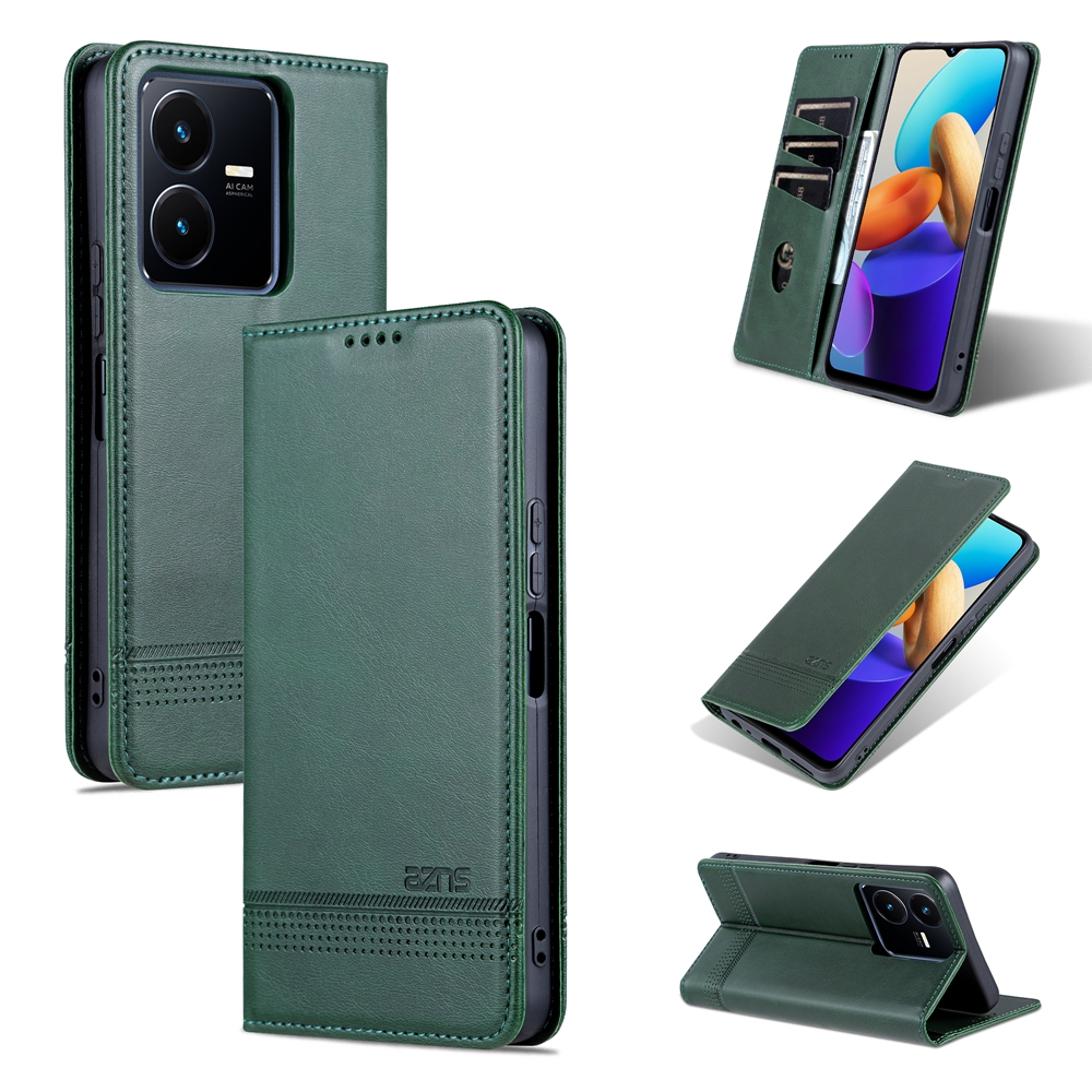 Vỏ điện thoại Ốp Nắp gập Có Khe Cắm Thẻ Ví da từ tính cho Vivo y36 y78 y76 y02 y02a y02s Y16 Y35 Y22 y22s y15a Y01 y33t y21t y21e Y21 y21s y33s
