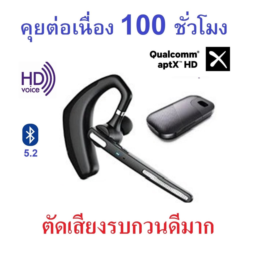 หูฟังไร้สาย Kawa A6S แบตอึดคุยต่อเนื่อง 100 ชั่วโมง หูฟังบลูทูธ 5.2 (เน้นตัดเสียงรบกวนโดยเฉพาะ) ราคา 1,224 บาท*ส่งฟรี