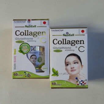 Viên uống đẹp da Collagen +C Glutathione Neocell 42000mg 60 viên