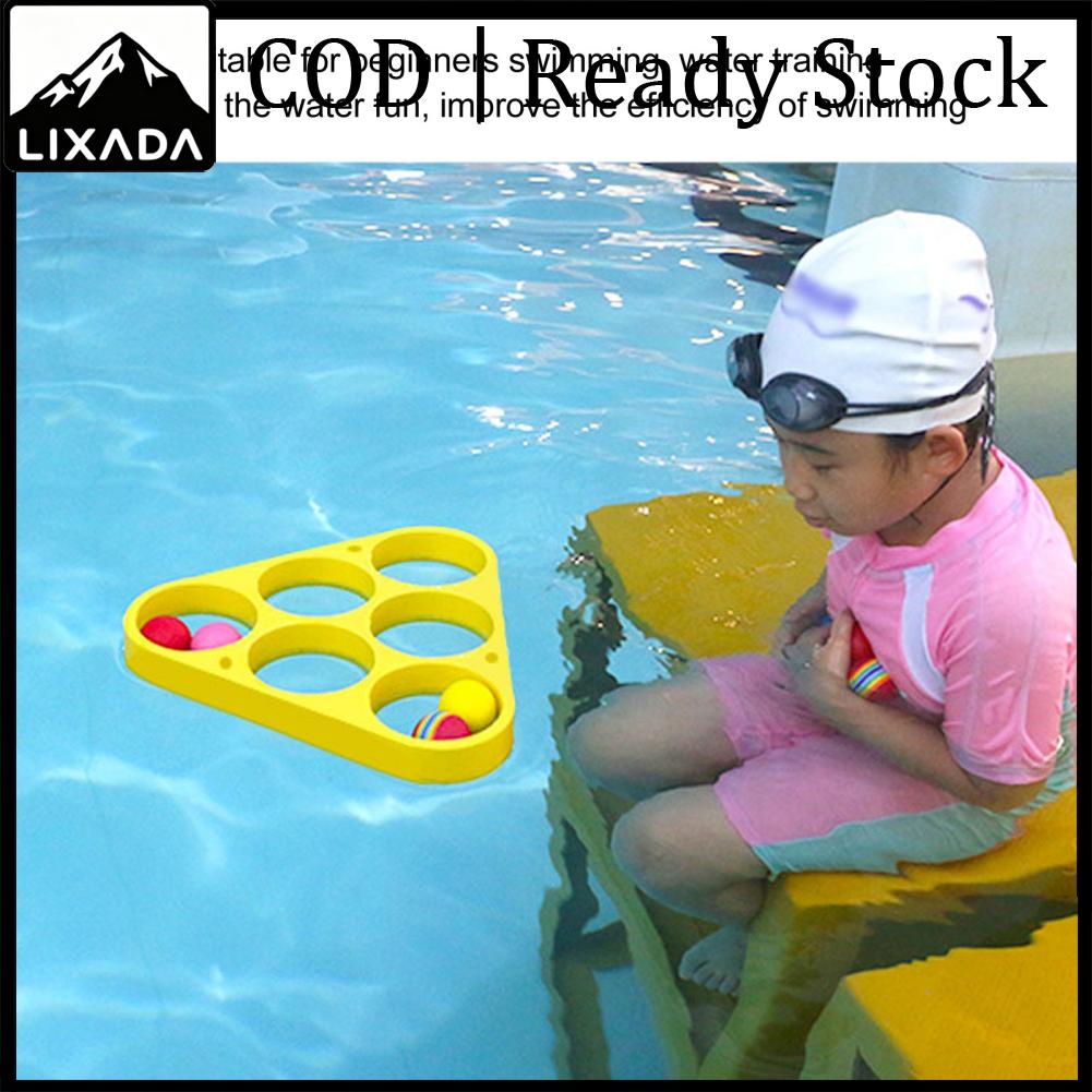 LIXADA Floating Pool Games Throwing Toys Fun Floating Throwing Foam Balls Interactive Hand Eye Coordination Lightweight for Adults for Girls ราคา 874 บาท*ส่งฟรี