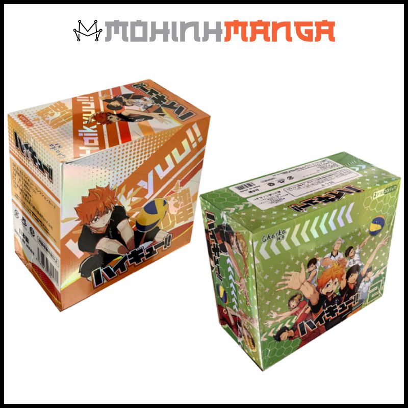 Set thẻ nhân phẩm Haikyuu Vua bóng chuyền Koshi Yu Nishinoya Kei Tsukishima Tobio Kageyama Shoyo Hinata Kenma