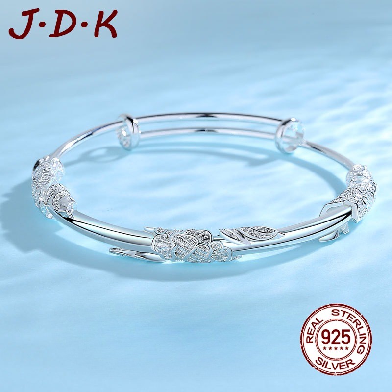 JDK 925 Gelang Perak Hadiah Hari Valentine Wanita