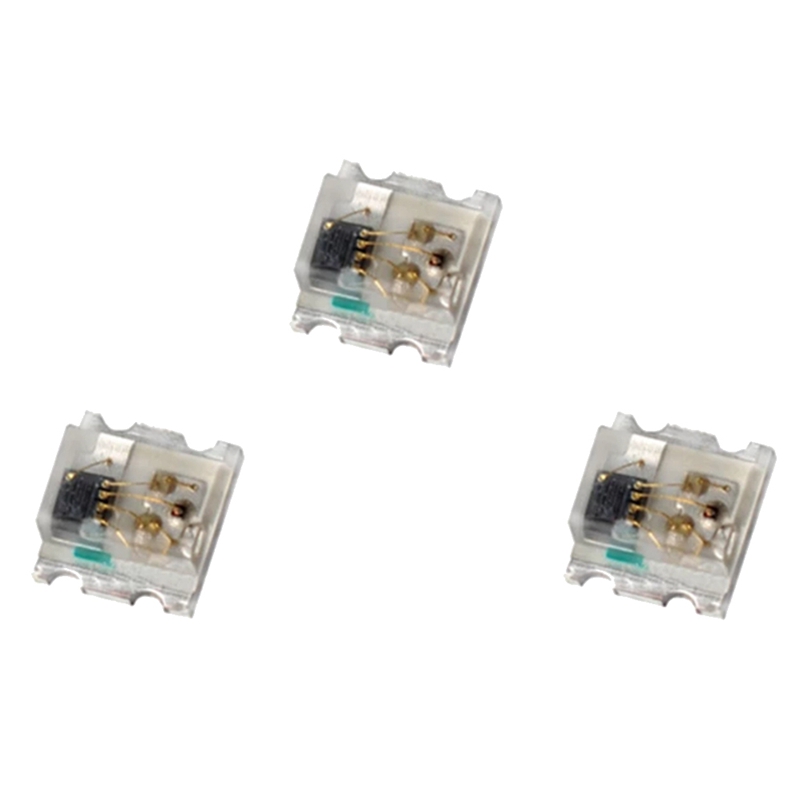 (RUIM) 200Pcs WS2812 2020 LED Chip 4Pins Mini White PCB Addressable Digital RGB Full Color LED Chip DC5V for LED Strip Screen