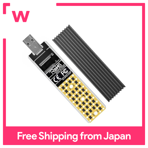 Anyoyo NVMe M.2 SSD vỏ ngoài, 10 gbps USB 3.2 Gen 2 ngff Vỏ đựng ổ SSD, M Key/B + M Key SSD SATA NVMe hai công dụng trường hợp Hỗ trợ 8TB sức chứa lớn, m.2 Nvme ổ SSD SATA bao vây cho 2242 2260 2280 [A-C USB & C-C USB với 2 Cáp]