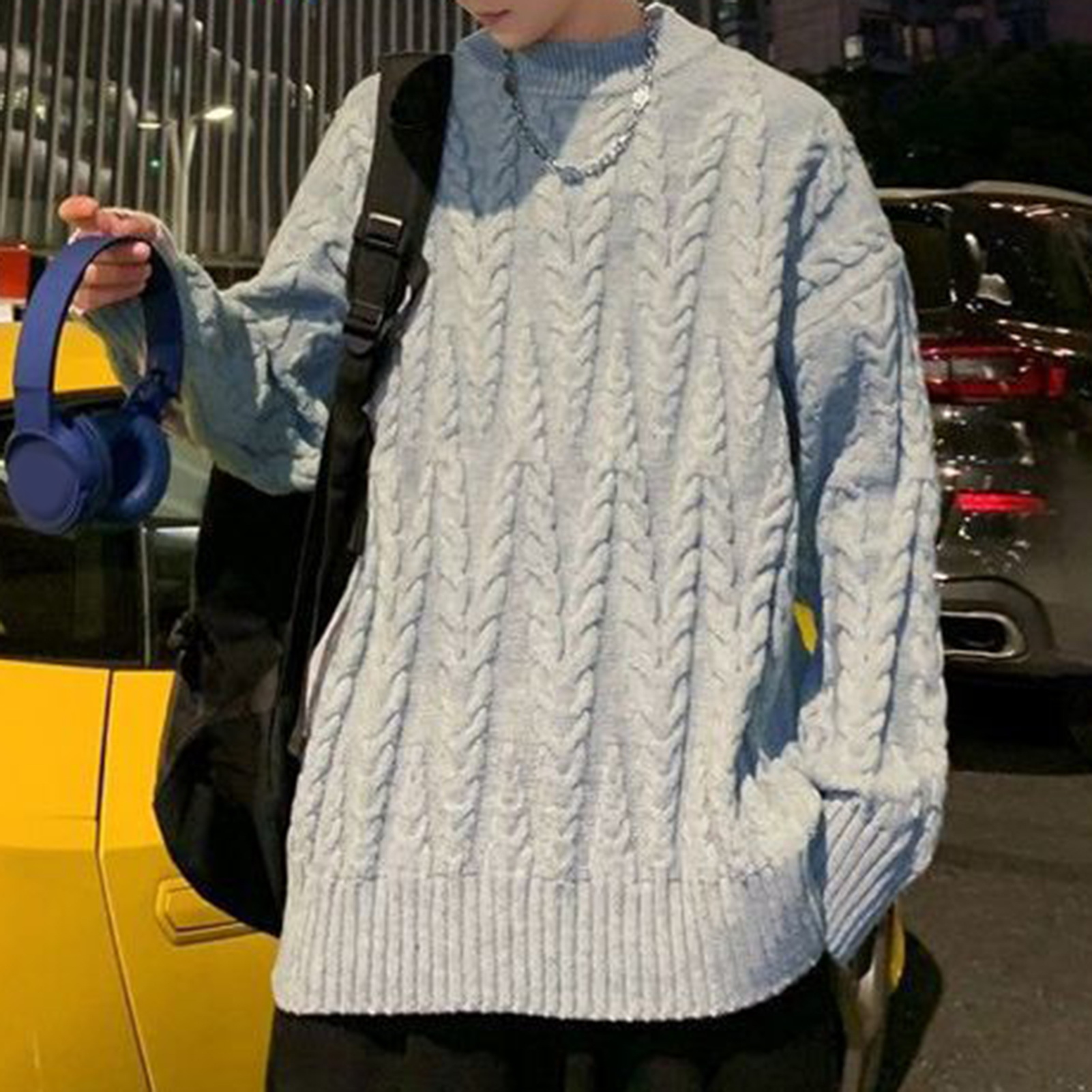 Herren Pullover Strickpullover Für Den Winter Mit Langen Ärmeln_voghion.com