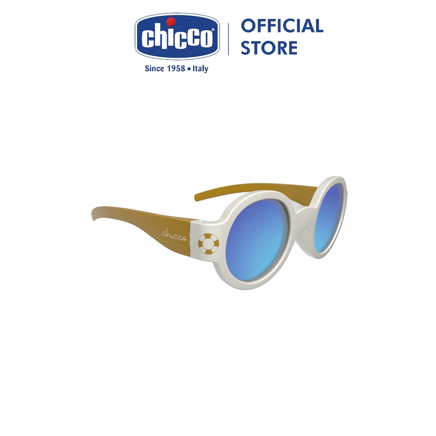 Kính mát chống tia UV Chicco 0M+ màu kem/ màu xanh mint/ màu be