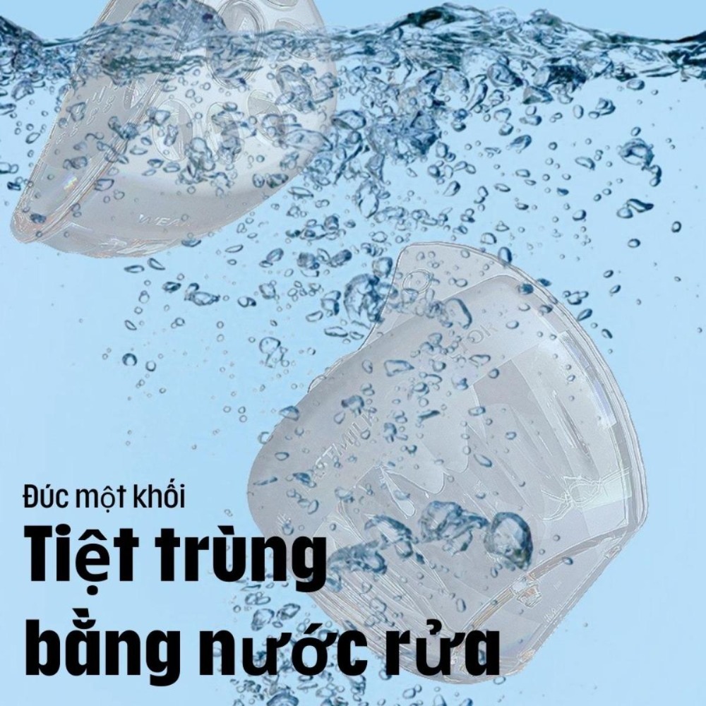 Máy hút sữa mini, chống rò rỉ, tiện lợi silicon mềm, an toàn sau sinh công cụ bú, hút, trào ngược