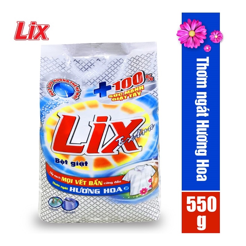 Bột Giặt Lix Extra 550g