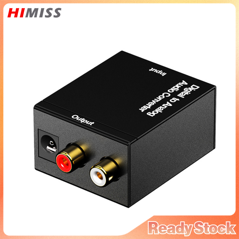 Digital To Analog Audio Converter Transmitter Receiver L/R Audio Adapter For Home Appliance Store Conference Room ราคา 141 บาท*ส่งฟรี