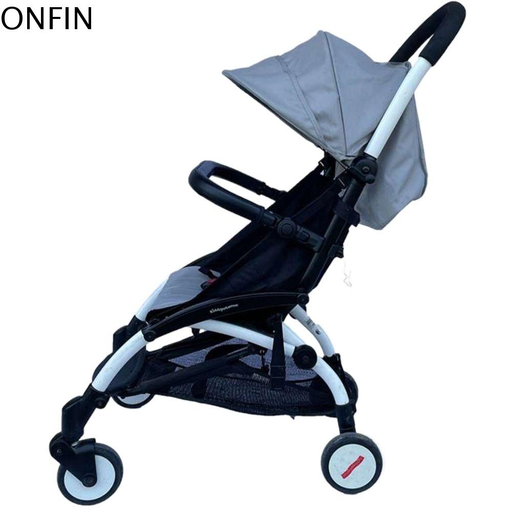 ONFIN ใช้ซ้ำได้ พกพาสะดวกดี ราวจับสำหรับมือจับ รูปตัวยู ราวกันตก แถบกันชนบาร์ อุปกรณ์เสริมรถเข็นเด็ก ที่วางแขนรถเข็นเด็ก มือจับแฮนด์บาร์