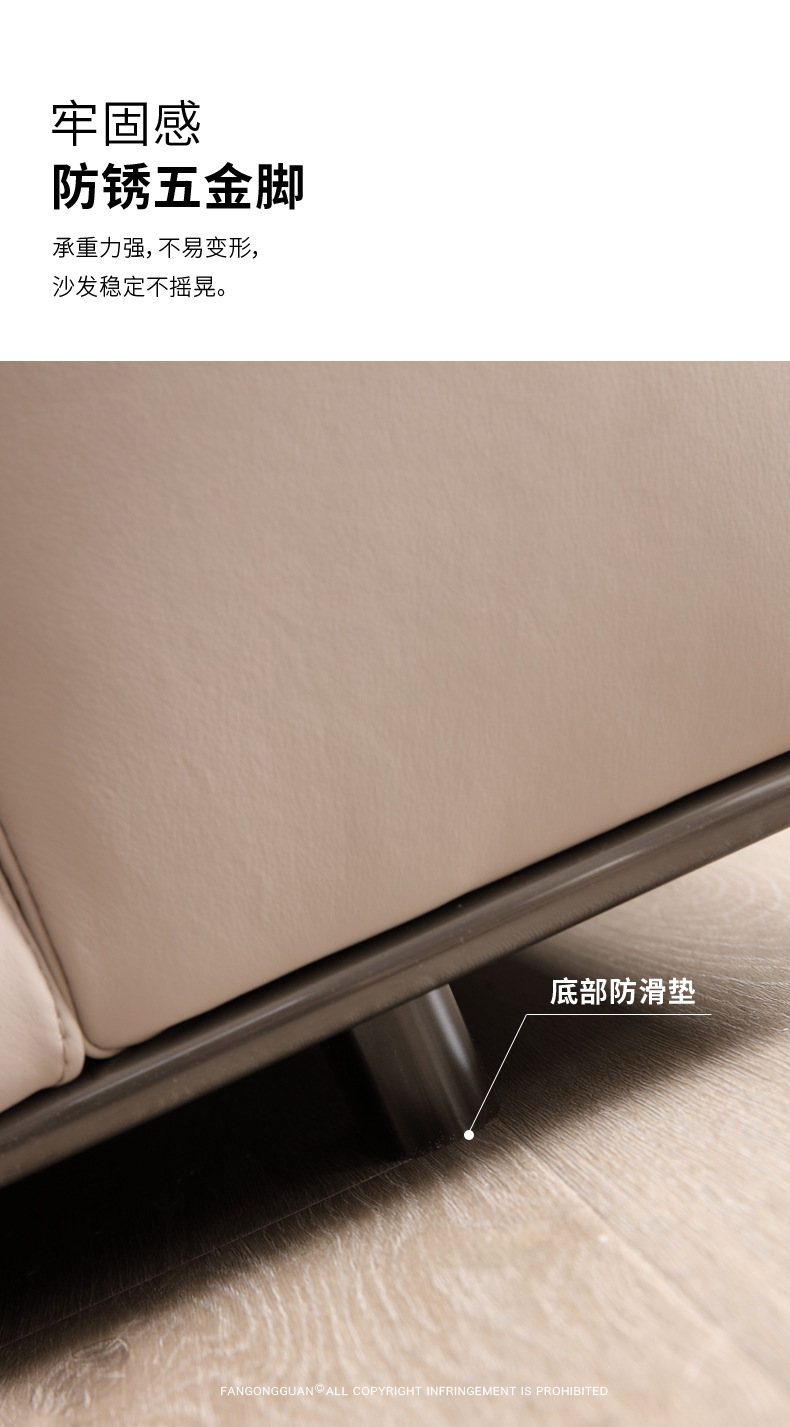 Sofá italiano minimalista de piel, teclas de piano, moderno, minimalista, nórdico, arte en piel, villa italiana, muebles de sala de estar de lujo y luminosos