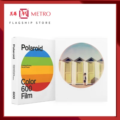 Polaroid Color Film for 600 – Round Frame P-006021