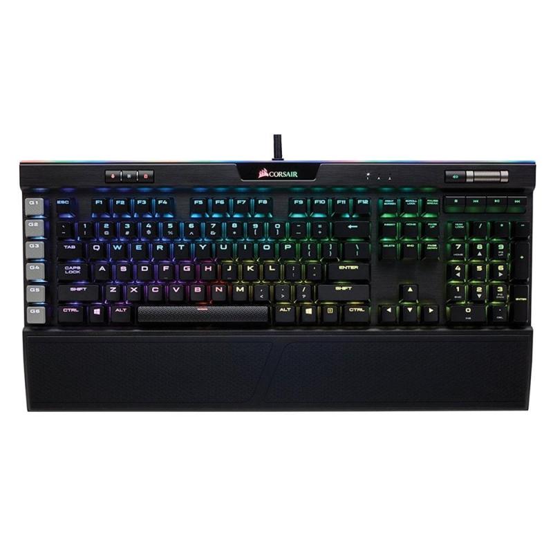 Corsair CS-CH-9127012-NA Gaming K95 RGB PLATINUM Mechanical Keyboard Cherry MX Brown Black Singapore