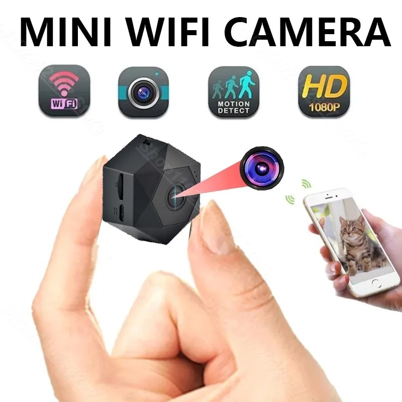 Camera mini không dây wifi màn hình từ xa Camera siêu nhỏ P2P máy quay thông minh Home an ninh Tiny IP Camera