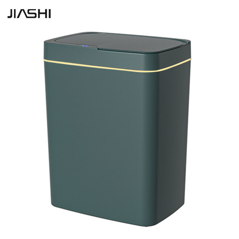 JIASHI Smart trash cans are automatically packed, household tightly sealed, moisture-proof and waterproof smart trash cans with large capacity ราคา 350 บาท*ส่งฟรี