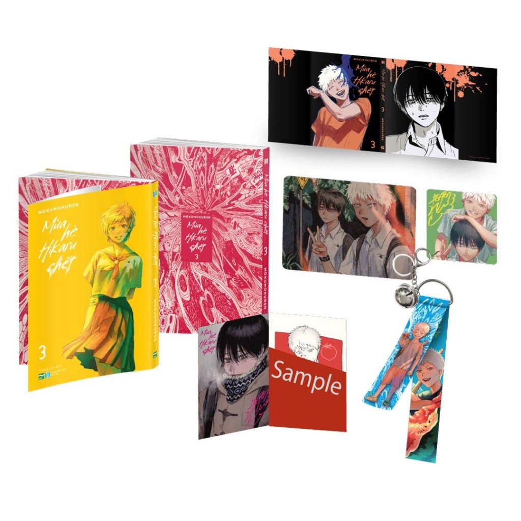 Sách - Mùa Hè Hikaru Chết - Tập 3 - Bản sưu tầm - Tặng Kèm Bìa Đặc Biệt Hai Mặt + Leaflet Ngoại Truy