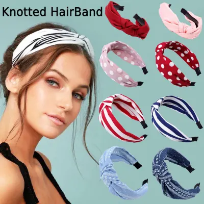 Elitrend Trendy Knotted Hairbands Fashion Headbands Korean Style Hairband Fashion Hair Goods Hair Band and Accessories