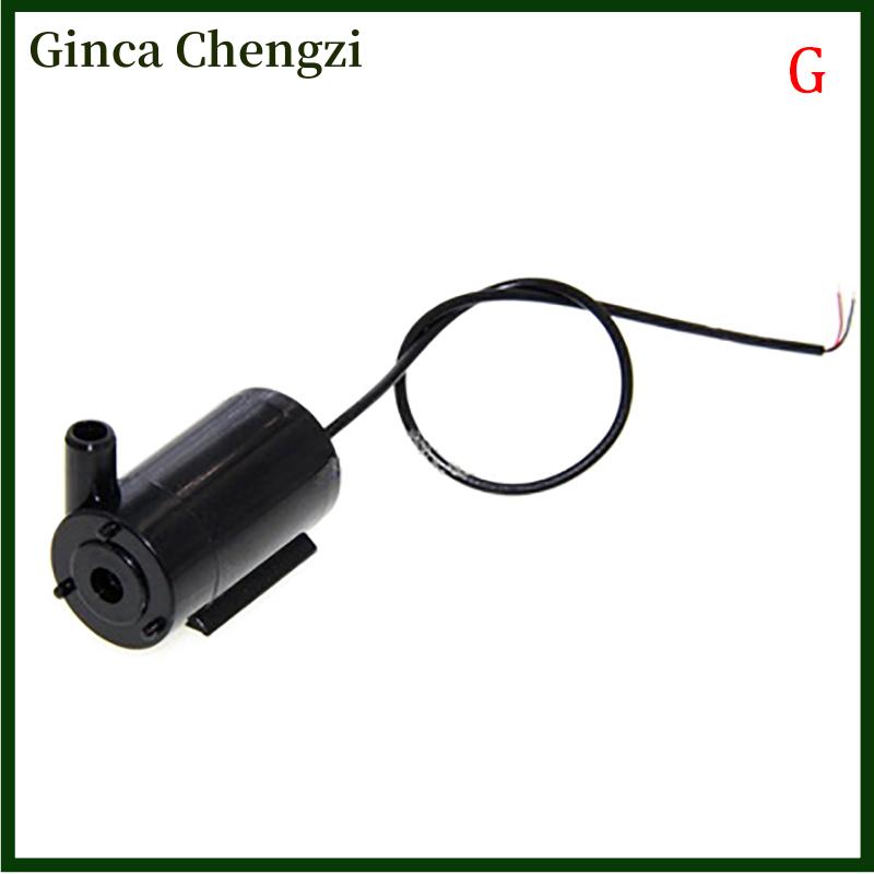 Ginca Máy bơm nước mini chìm siêu nhỏ USB cho bể cá động cơ DC đài phun nước hồ cá - 5