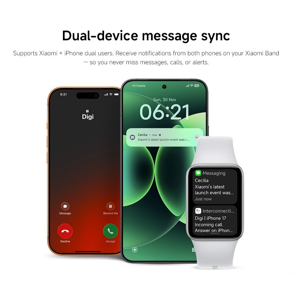 Xiaomi Smart Band 10 Pro | 1.8” AMOLED Display
